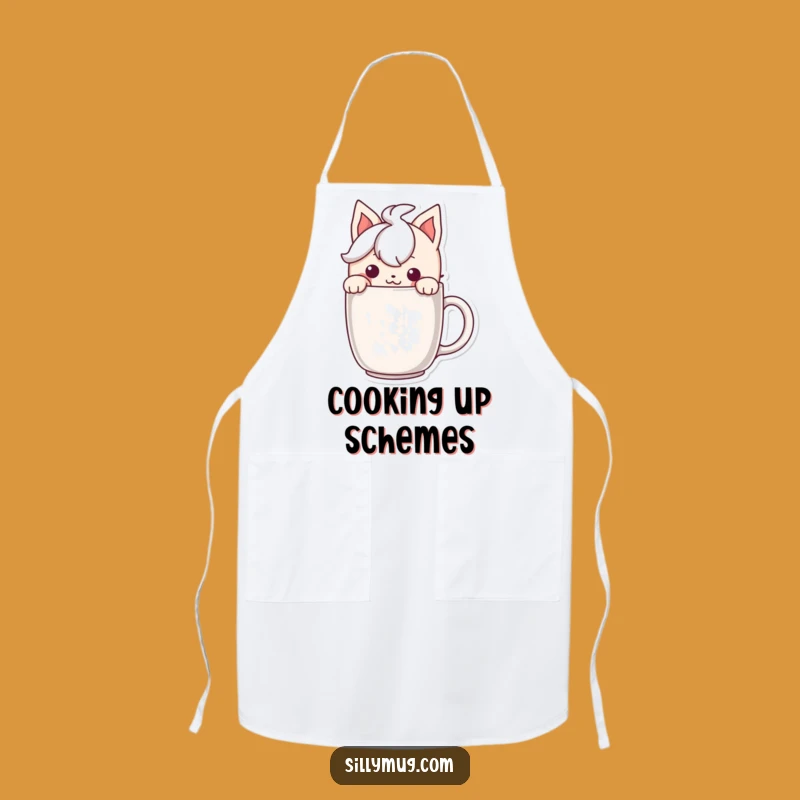 Funny Mischief Apron: Cook Up Some Fun with Playful Style
