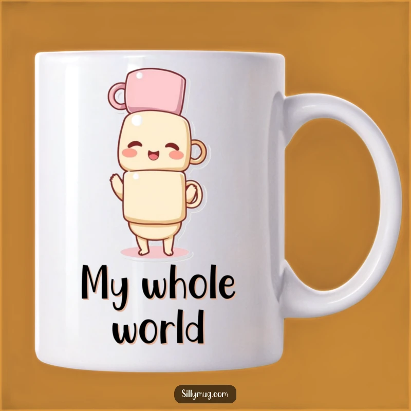 Funny Giggling Kawaii Mug Stacker: The Perfect Hilarious Coffee Gift