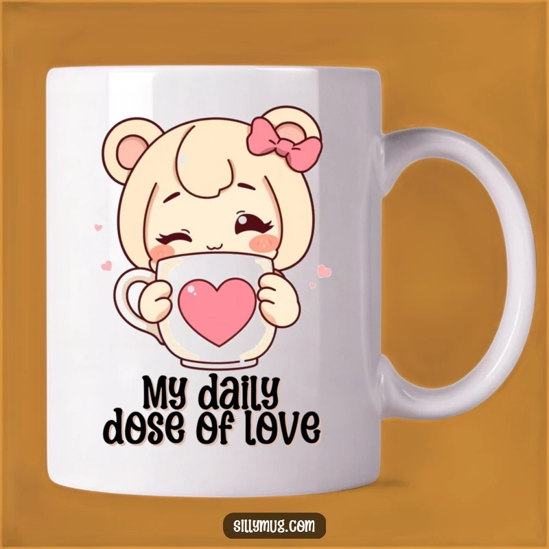 Funny Wink Heart Mug: A Charming, Hilarious Coffee Cup for Your Favorite Coffee Lover