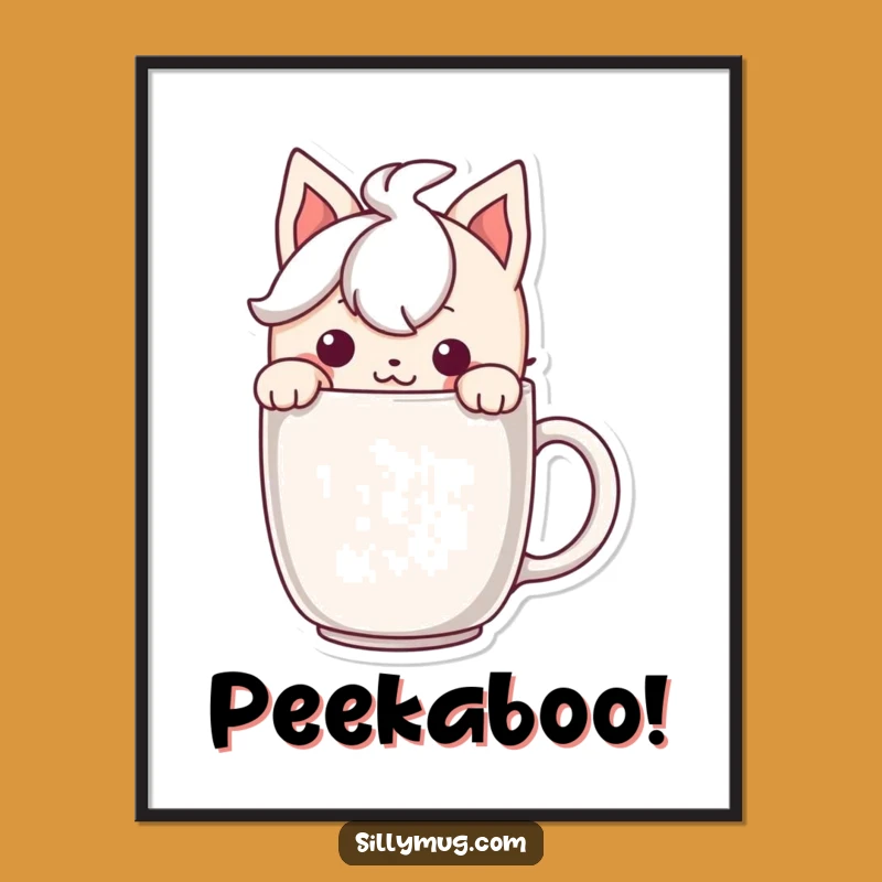 Funny Mischief Poster: Playful Art for a Cheeky Space