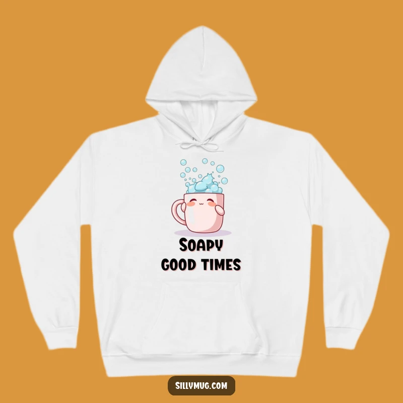 Funny Bubble Overflow Hoodie: Cozy Comfort with a Bubbly Twist