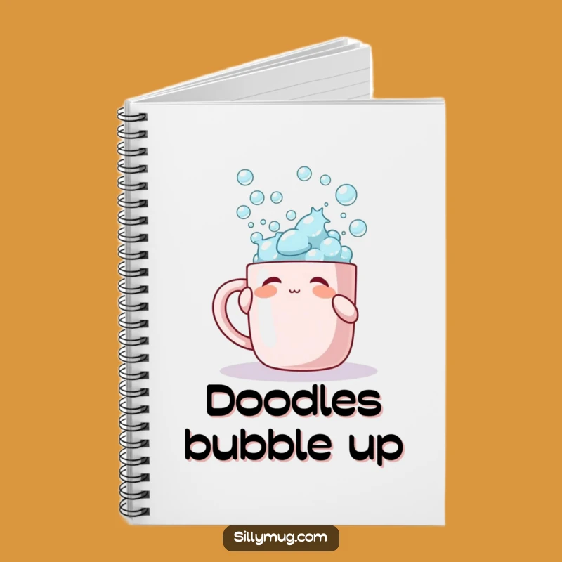 Funny Bubble Overflow Notebook: Jot Down Your Bubbly Ideas