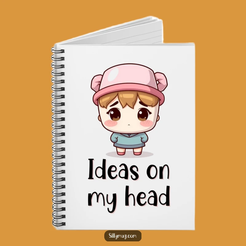 Funny Bewildered Mug Hat Notebook: Journal Your Thoughts with Humor, Great Gift
