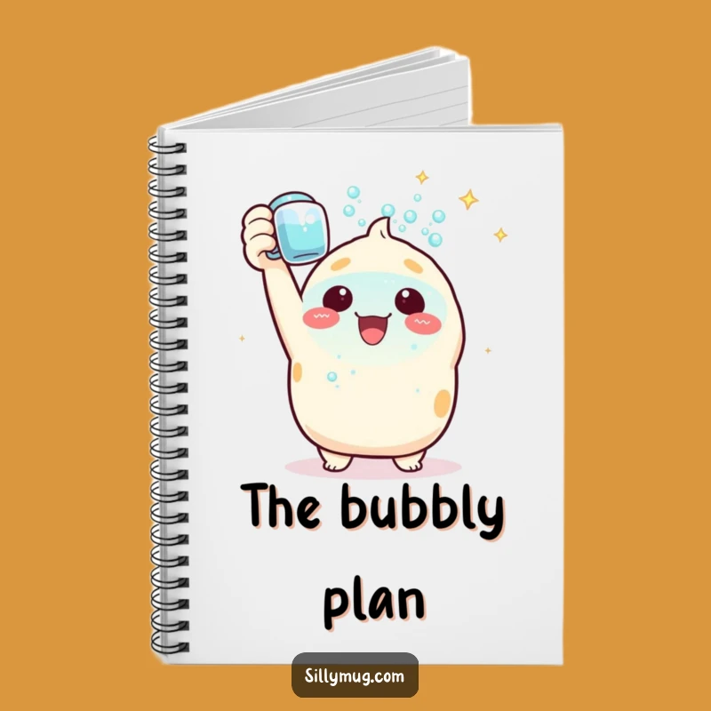 Funny Kawaii Notebook: Triumphant Bubble Mug - Record Your Successes
