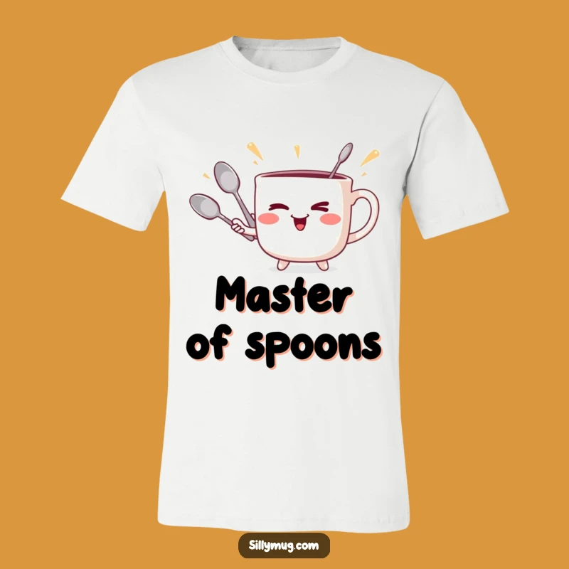 Funny Winking Mug Juggler T-Shirt - Show Off Your Playful Skill!