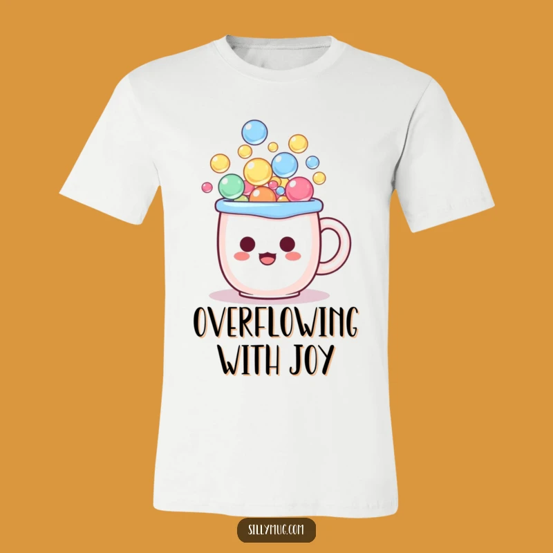 Funny Kawaii Bubble Tee: Surprised Character Makes a Hilarious Gift