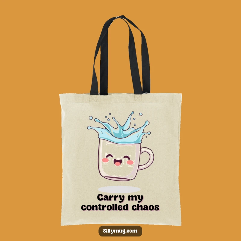 Funny Spinning Mug Tote Bag - Carry Your Joyful Style Anywhere